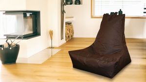 Lounge-Sessel,  Dunkelbraun, outdoorfähig