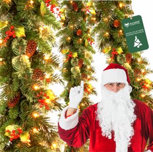 Girlanda Choinkowa świąteczna gęsta Łańcuch Świetlny 280cm 50 LED, Ozdoby