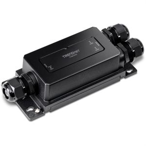 TRENDnet TI-BE200 Outdoor PoE++ Extender, 2-Port Industrial Gigabit