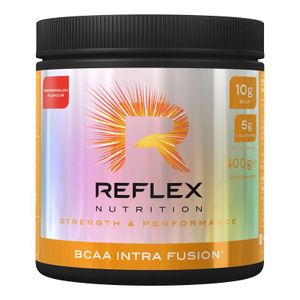 Reflex Nutrition BCAA Intra Fusion® 400 g Wassermelone / BCAA  / Mischung aus BCAA-Aminosäuren und Elektrolyten, angereichert mit Vitamin B6