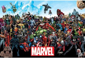 Marvel - Poster "Universe", Comic TA398 (Einheitsgröße) (Bunt)