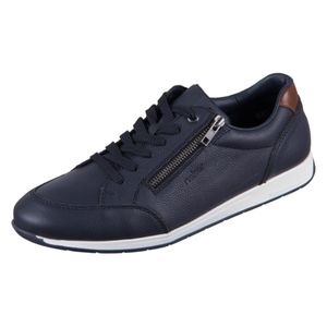 Rieker - Sneaker blue combi, velikost:45, barva:ocean/amaretto/lake 14