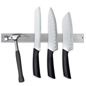 Yakimz Magnetleiste 2x Küchen Messerhalter Messer blöcke Magnetleiste Werkzeughalter Edelstahl 40cm