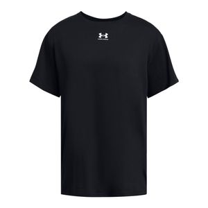 Under Armour Campus Oversize Ss - black, Größe:L