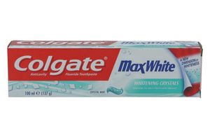 Colgate Max White Zahnpasta 100ml Creme Zähneputzen Bakterien Frisch Pflege