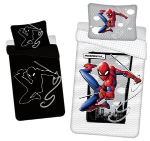 JERRY FABRICS Linen included Spiderman 02 luminous Cotton, 140/200, 70/90 cm