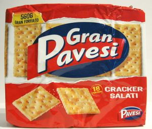 Gran Pavesi Cracker Salati - gesalzen 560 gr.