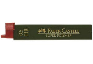 FABER-CASTELL Ołówki mechaniczne Super Polymer 9065 S HB 12 sztuk 0,5 mm