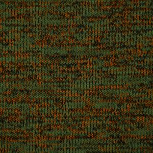 Sweatstoff Stricksweat Melange altgrün braun grau meliert 1,40m Breite