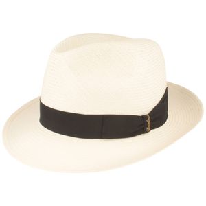 Borsalino Panamahut mit schmaler Krempe