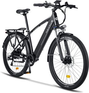 nakxus 27M204 e-bike, elektrický bicykel 27,5'' trekkingový bicykel e-city bike s 36V 12,5Ah lítiovou batériou pre dlhý dojazd až 100 km, 250W motor, skladací bicykel kompatibilný s EÚ s aplikáciou