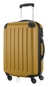 HAUPTSTADTKOFFER - Spree - Handgepäck Koffer Trolley Hartschalenkoffer, TSA, 55 cm, 42 Liter,Herbstgold