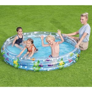 Bestway Planschbecken Deep Dive Rund 183x33 cm Blau