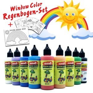 Window Color - Regenbogen-Set - ALLES WIRD GUT