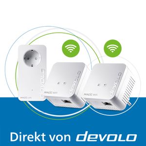 devolo Magic 1 WiFi mini Powerline WLAN Verstärker 3x Adapter
