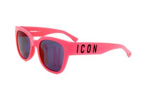 Damskie okulary przeciwsłoneczne Dsquared2 ICON 0005/S 35J PINK 53/21/145