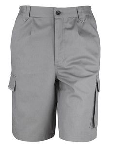 Result WORK-GUARD Herren Cargo-Shorts Pracovné šortky R309X Grau Grey XS (30)