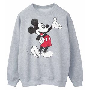 Mickey Mouse - "Tradiční" mikina pro ženy BI2184 (L) (šedá)