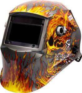 ELMAG Automatik-Kopfschweißschirm Design 'FLAME' (56384)