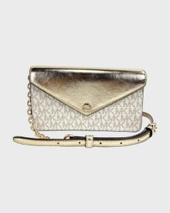 Michael Kors | Jet Set Travel Gold Crossbody Bag