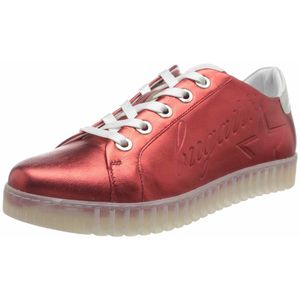 BUGATTI Adia Sneaker red/white Leder : 39 Schuhgröße: 39