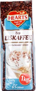 HEARTS Eiskaffee 1kg Instantgetränk Pulver für Sommer