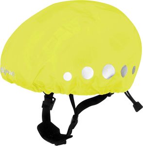 Playshoes - Regenüberzug für Fahrradhelme - Neongelb, M