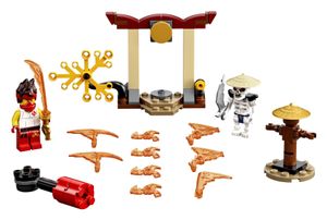 LEGO 71730 NINJAGO Battle Set: Kai vs. Skulkin mit Actionkreisel