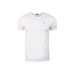 Tommy Hilfiger Herren Ikonen-T-Shirt, Weiß M