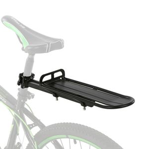 Fahrrad Alu Gepäckträger Verstellbar Für Sattelstütze Mountainbike MTB hinten, Sichere Belastung 10kg