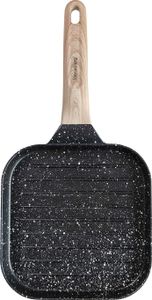 Marmor-Grillpfanne Bratpfanne Mit Marmorbeschichtung 18X18Cm Schwarz Klausberg Kb-7810