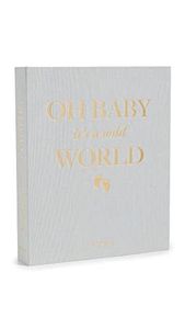 Printworks Coffee Table Fotoalbum - Oh Baby it's a wild World - Mint-Grau