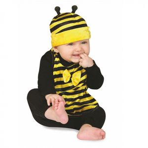 Bienen Kostüm Mütze mit Lätzchen für Babys