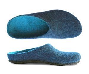 Magicfelt plstená papuča tmavá petrol 42