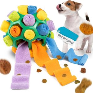 Tierball Snack Schnüffelball,Hundespielzeug,Innovatives Intelligenz und Schnüffelspielzeug,ball mit schnur,Hundetraining für alle Hunderassen,grüner