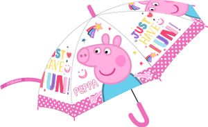 Dívčí vystřelovací deštník Prasátko Peppa - Just have fun!
