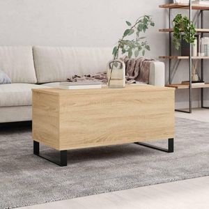 vidaXL Stolik kawowy dąb sonoma 90x44,5x45 cm materiał drewnopochodny