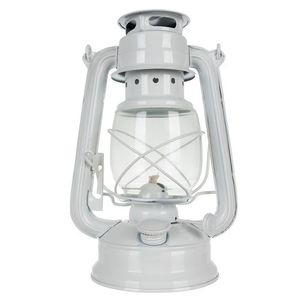 ISO 20693 Petrolejová lampa 24 cm biela