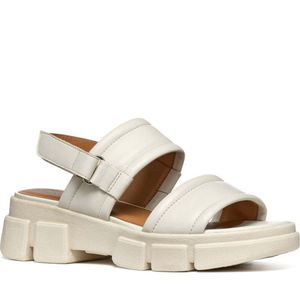 Geox Damen Klassische Sandalen D45PSA 000TU C5004 Farbe: Beige Größe: 37