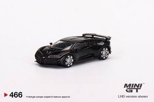TSM-Models 466 Bugatti Centodieci schwarz MiniGT Maßstab 1:64 Modellauto