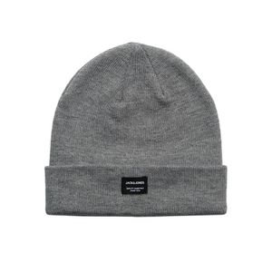 JACK & JONES Herren Beanie Strickmütze Wintermütze Wollmütze Casual Streetwear, Größe:one size, Farbe:Blau - Blau - Navy Blazer