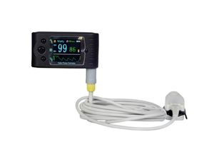 1.77" Handheld Finger Pulsoximeter Blutsauerstoffmonitor Herzfrequenz 24-Stunden-Rekorder PC-Software wiederaufladbar