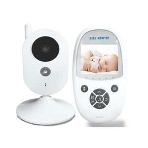 Babyphone mit Kamera, Wireless Baby Monitor, 2,4-Zoll LCD-Bildschirm, Nachtsicht, 8 Schlaflieder, Zwei-Wege-Audio, Temperaturüberwachung