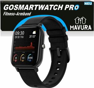GOSMARTWATCH PRO Smartwatch Bluetooth Fitnesstracker Fitness Armband Smartwatch