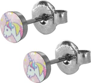 Chirurgenstahl Ohrstecker mit Einhorn Studex Sensitive