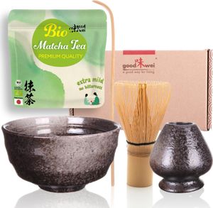 Goodwei Matcha Komplett-Set inkl.Matcha-Tee (Goma), Keramik, 180 ml Goodwei Matcha Komplett-Set inkl.Matcha-Tee (Goma), Keramik, 180 ml