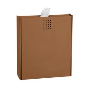 Hygieneabfallbehälter mit integriertem Hygienebeutelspender ONE PROOX, Farbe:Kupfer