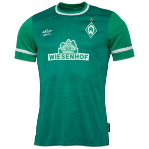 Umbro SV Werder Bremen Trikot Home 2021/2022 Herren Erwachsene grün / weiß XL (56/58 EU)