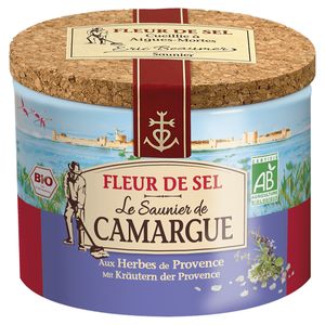 Le Saunier de Camargue Fleur de Sel Kräuter der Provonce 125g