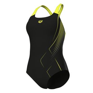 Arena Dive Badeanzug für Damen, Farbe:Schwarz, Größe:46
